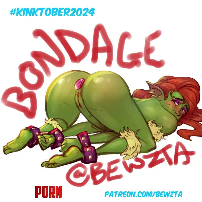 Kinktober2024 Bondage Bewzta  by Bewzta