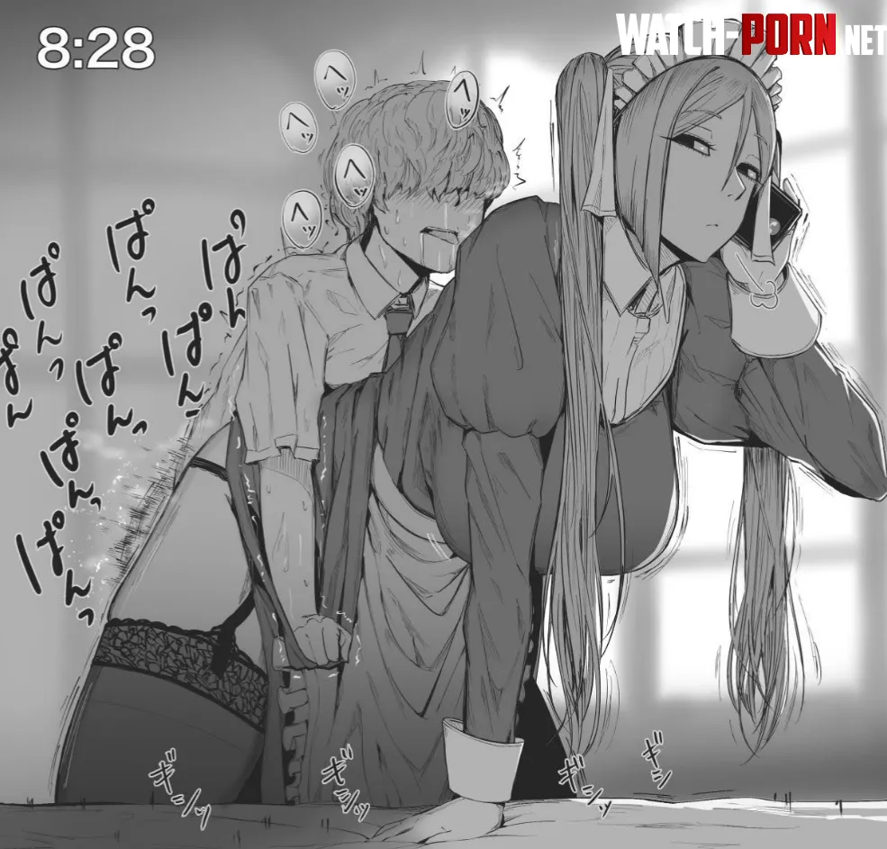 She lets him fuck her while on her phone by Lila_Noam