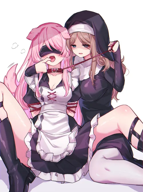 Thumbnail Good Girl Leashed: A hentaibondage Exploration by A_MASSIVE_PERVERT