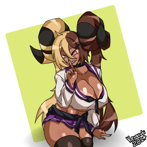 Thumbnail Meet the Horned Girl by Zanamoria: A Masterpiece for MonsterGirl Enthusiasts