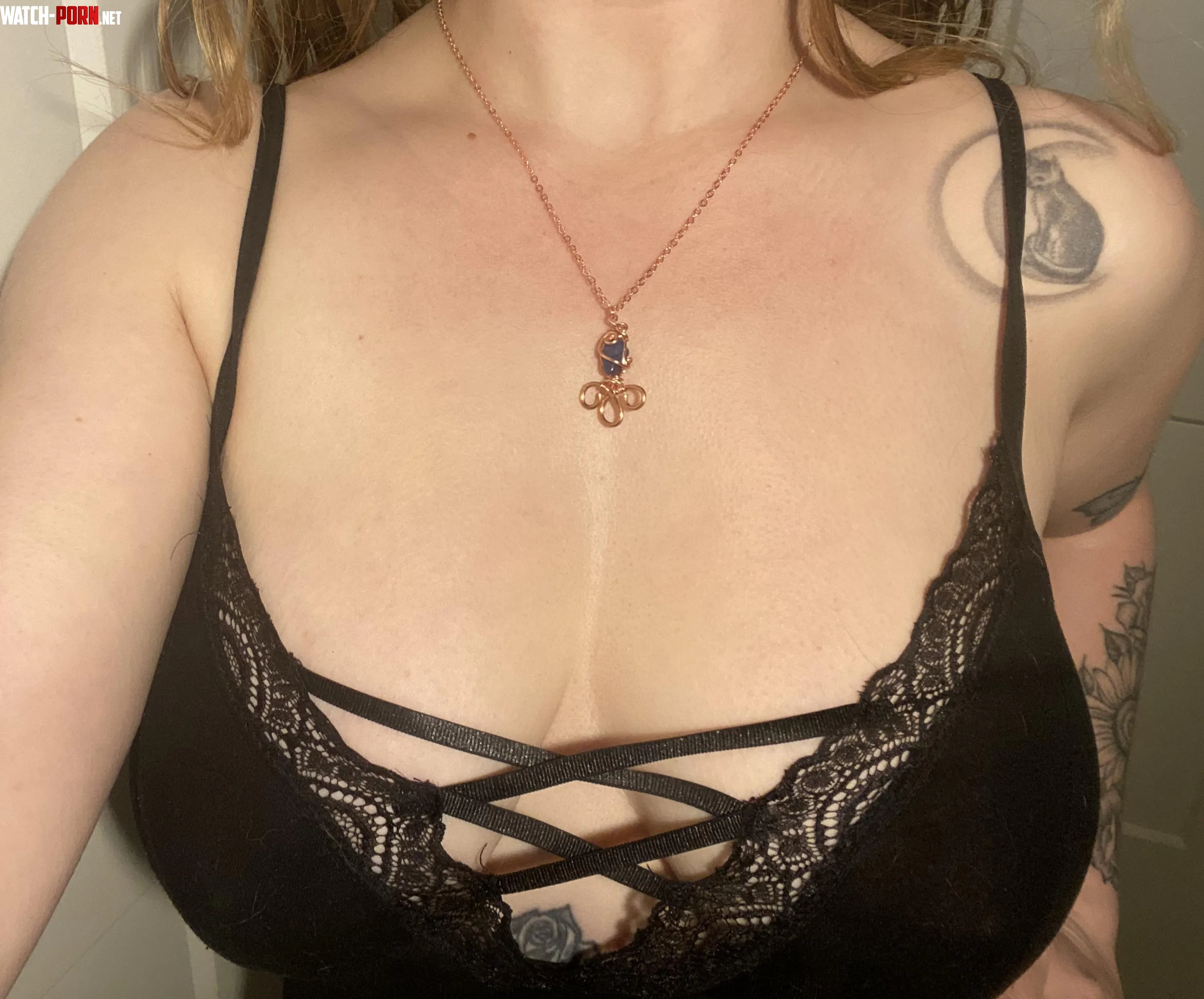 I made this necklace today   by lasciviouslace