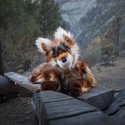 Thumbnail Made a Fox Plushie by Owl_Tin