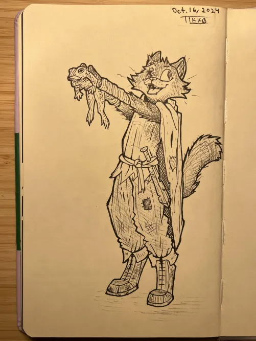 Thumbnail Exploring GRUNGY Inktober Artworks by pigzRgr8 in the Furry World