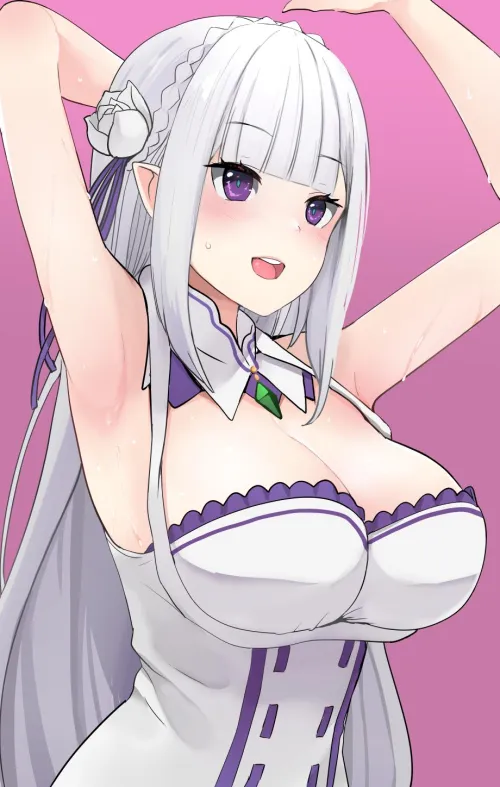 Thumbnail Discovering Emilia in Re Zero with McKnight94 | animearmpits