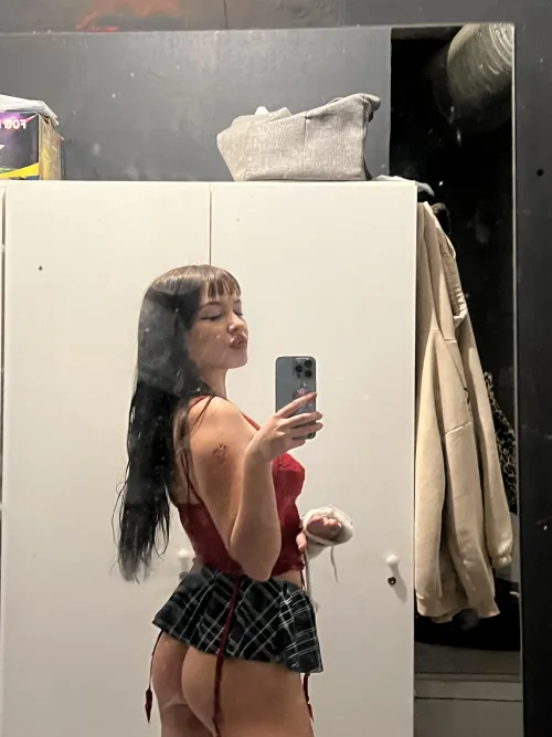 Thumbnail Anxiety Exposed: jizzbaby Uncovers Miniskirt Length Worries