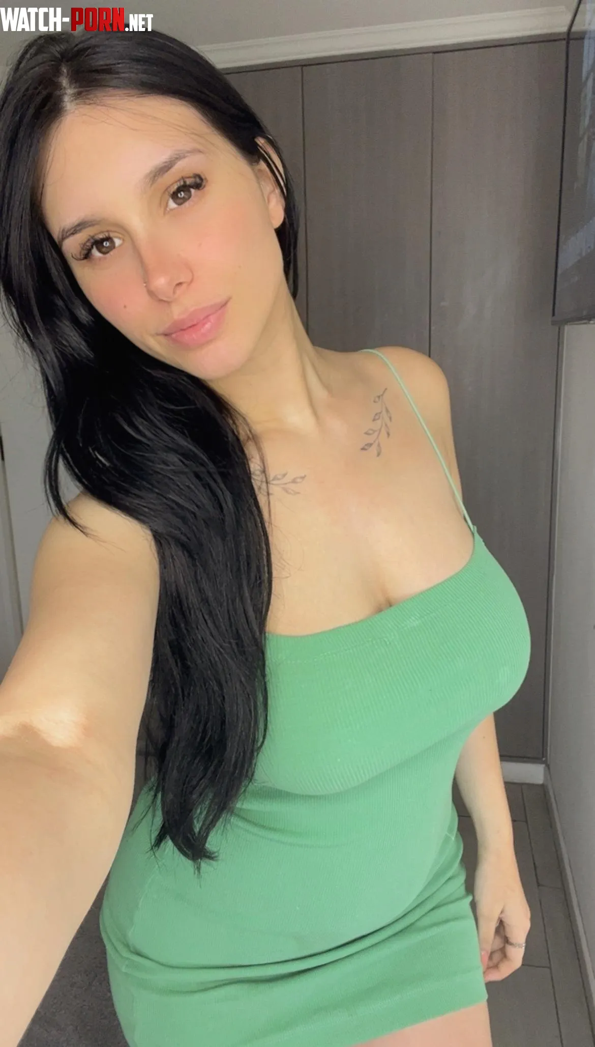 My tight green dressn by Sea_Experience_6918