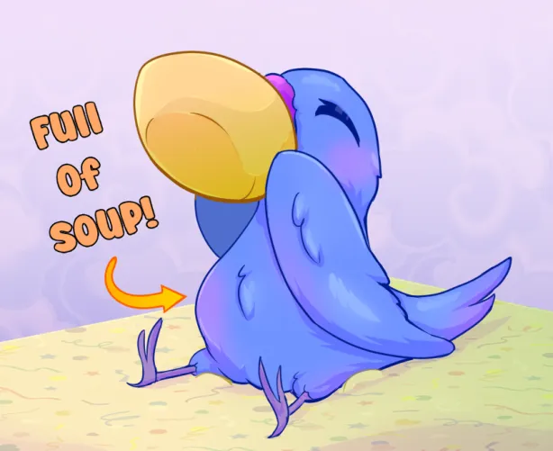 Thumbnail Paint Brush Birdie and Soup: A Furry Art Journey by PaintBrushBirdie