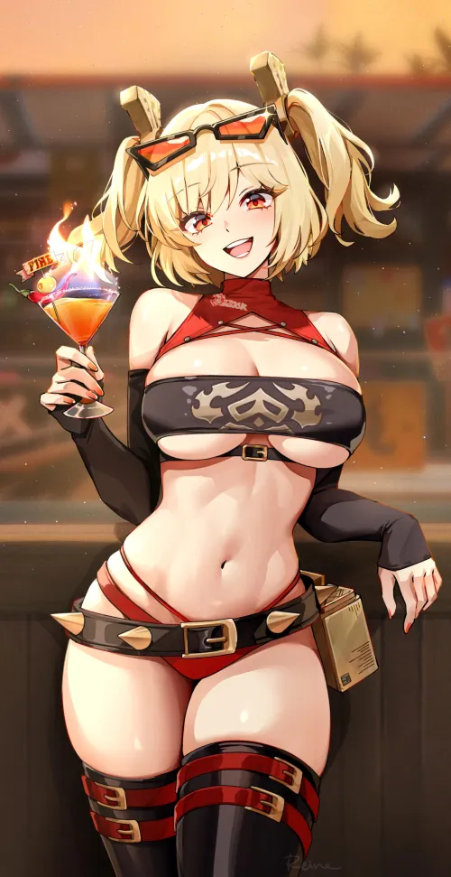 Thumbnail Ignite Desires with Hot Burnice ZZZ in Sensual Ecchi