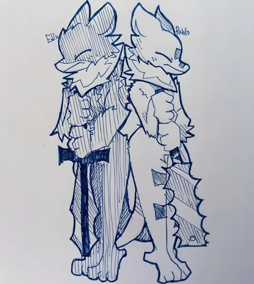 Thumbnail Team OG Art: Unleashing Furry Magic by m0sinN4gant