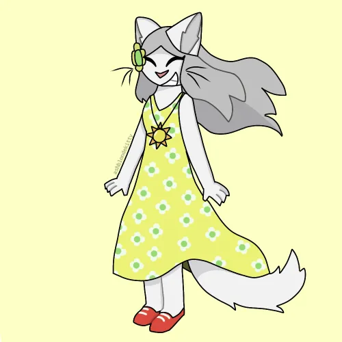 Thumbnail Discover The Flower Girl by ashblondekitty in the Furry World