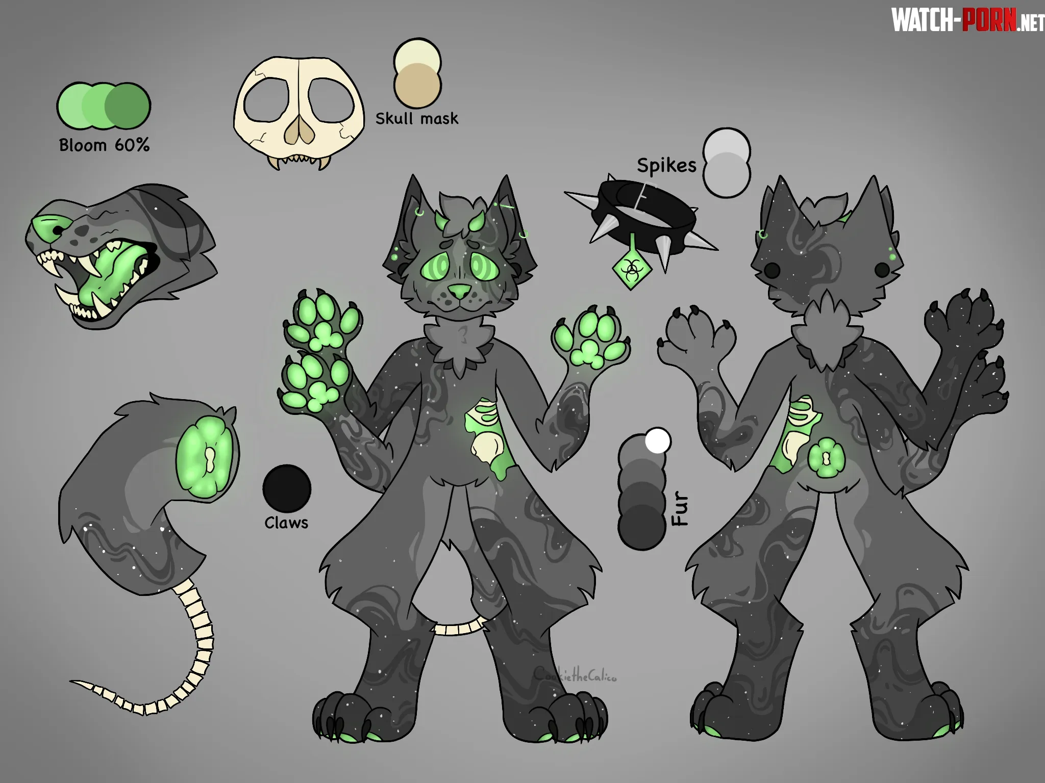 My first commission on Etsy D by Rox_suits