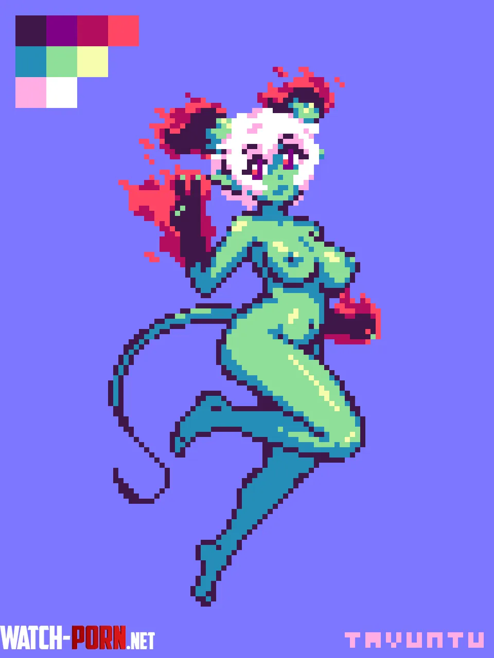 Based on the work of another pixel artist by tavuntu