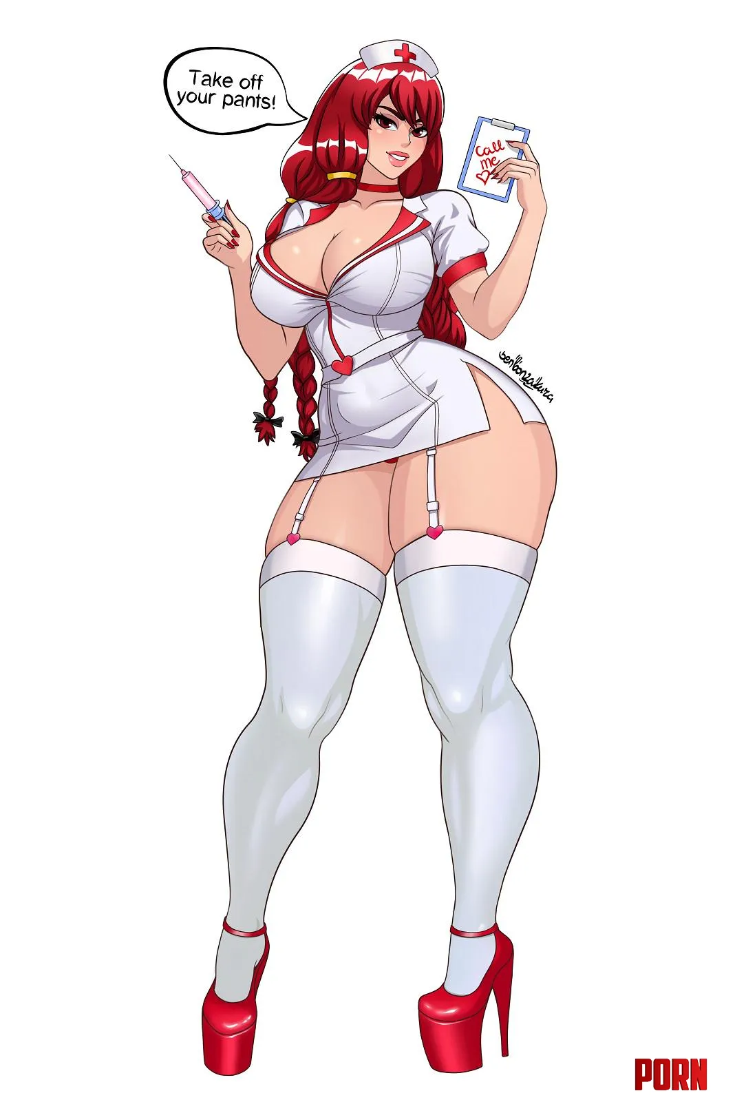 Irene Belserion Nurse SenbonzakuraArt by kennedyyyi
