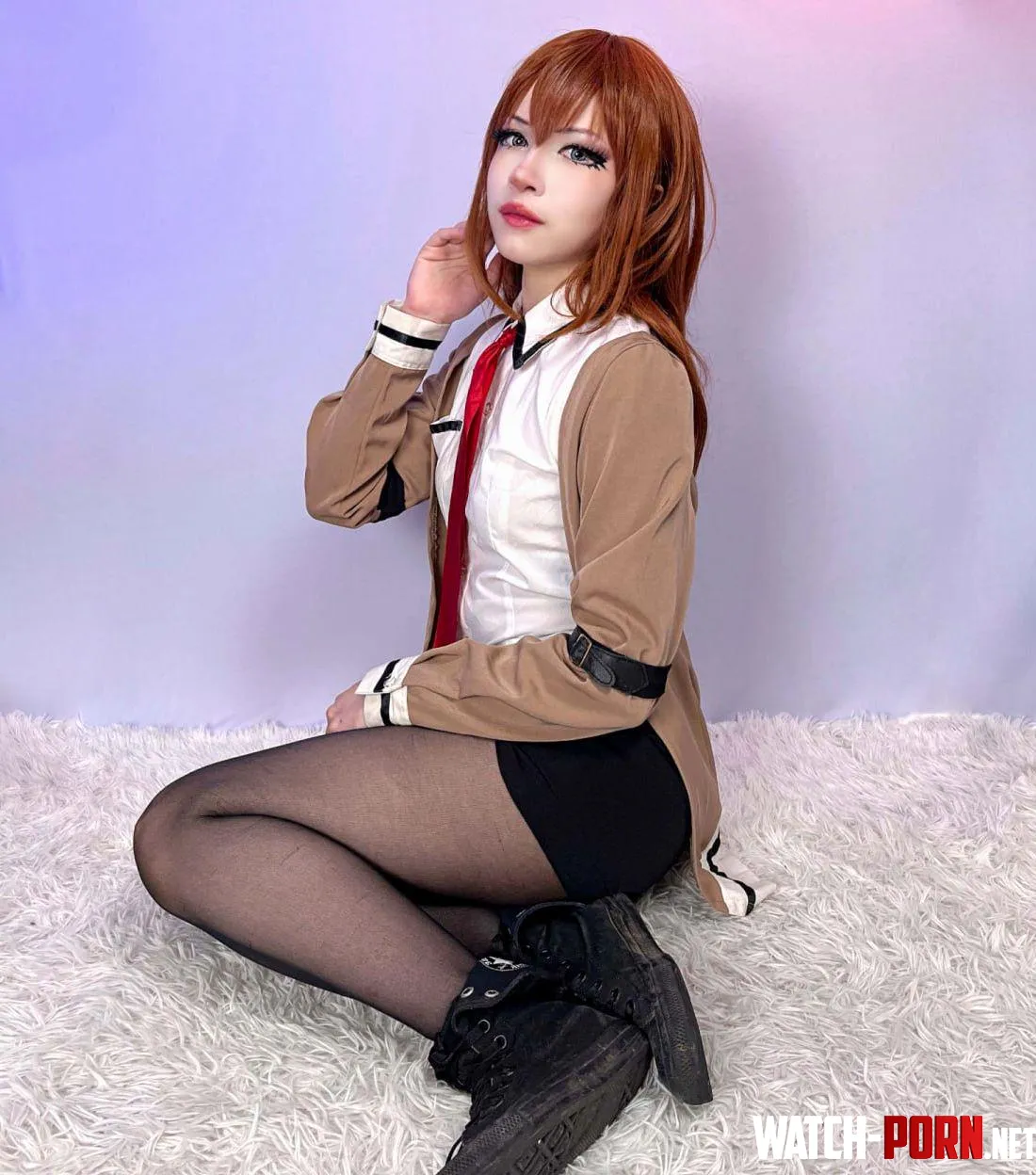 Makise Kurisu cosplay by Stella  by SthormyStar