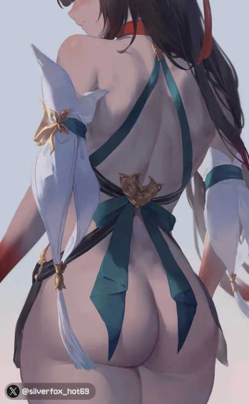 Thumbnail Lingsha Back View: A Glimpse into AnimeBooty by Dense_Ad_8882