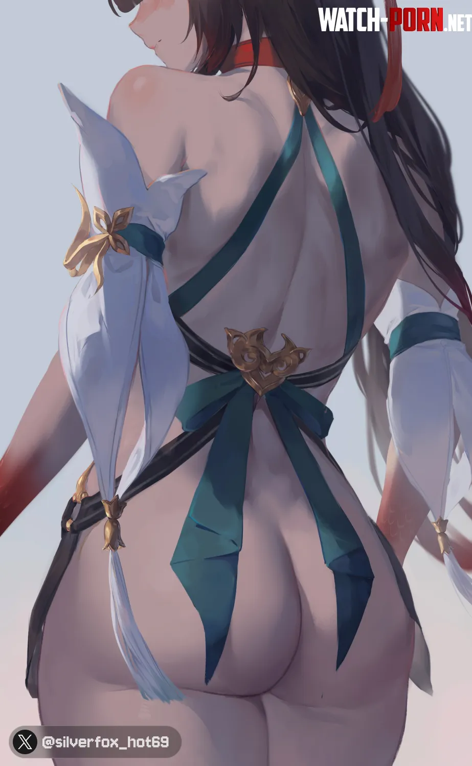 Lingsha back view by Dense_Ad_8882