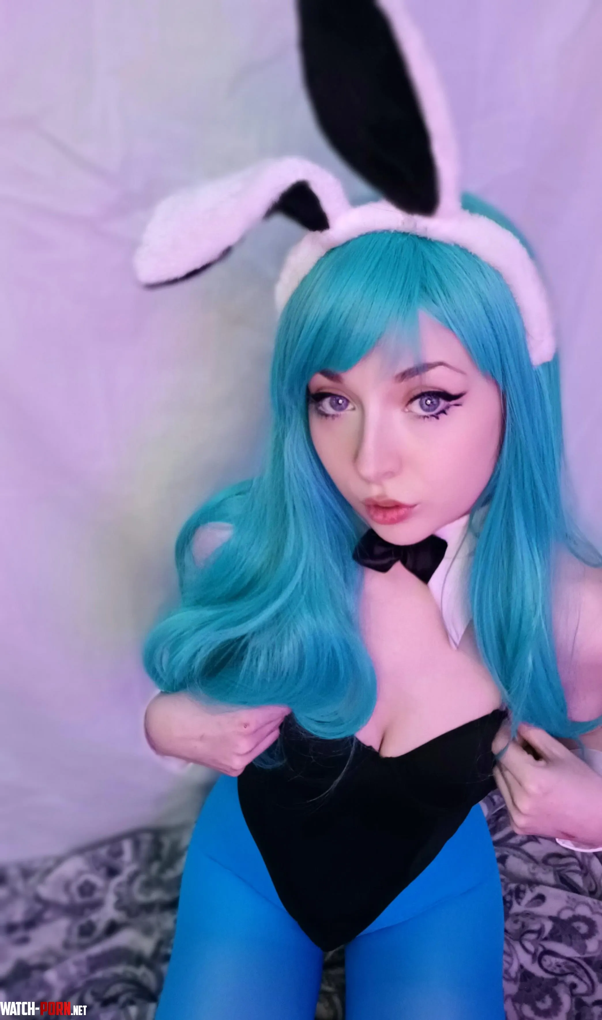 Bulma Bunny  by starlitsirenx