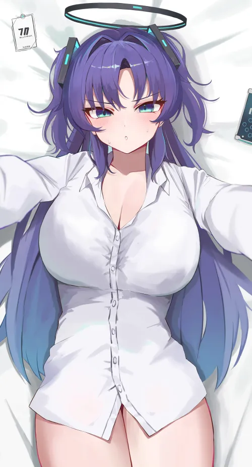 Thumbnail Yuuka Hayase in Blue Archive: CheetahSperm18 Explores Ecchi World