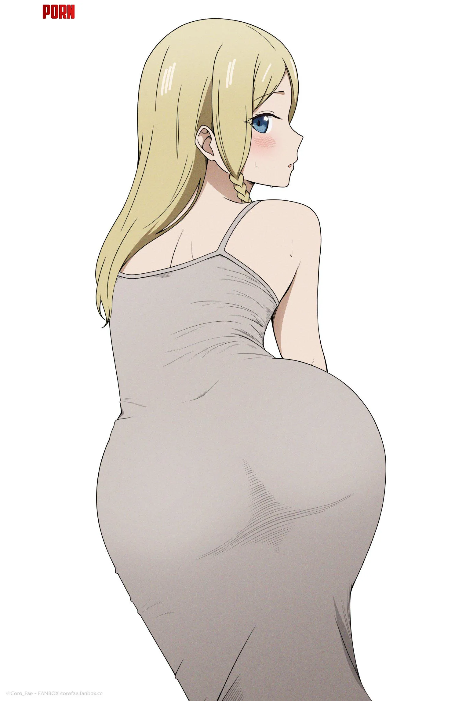Ai Hayasakas Big Ass In A Tight Dress KaguyaSama Love Is War by Csxc