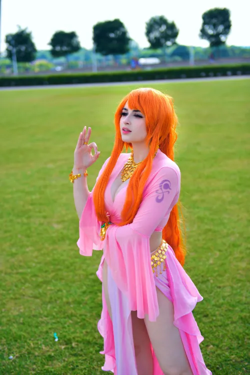 Thumbnail heythereitsme13 Showcases Nami Cosplay on funpiece