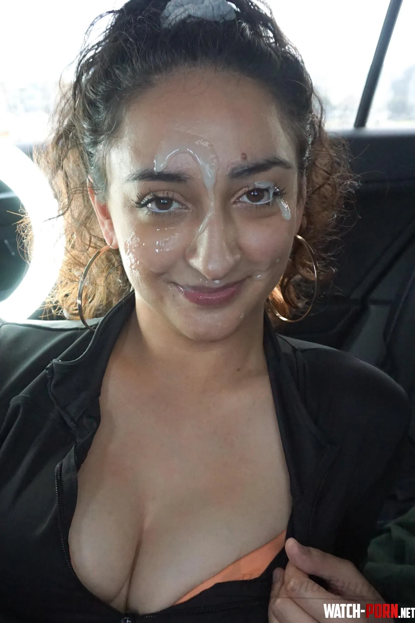Oops Ended up with cum on my face you know how much fun I like to have  by wolfandbunny2019