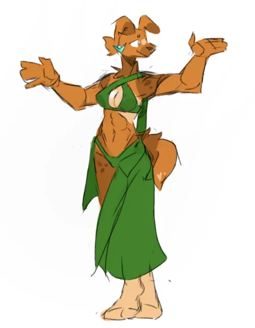 Thumbnail Unveiling New Style: A Slightly Suggestive Drip | furry