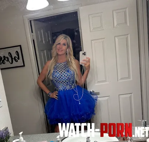 Do you like my tight blue dress by PinkPeony_69