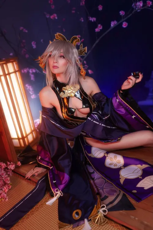 Thumbnail BellatrixAiden's Yae Miko Elegance: Alternative Dress Cosplay