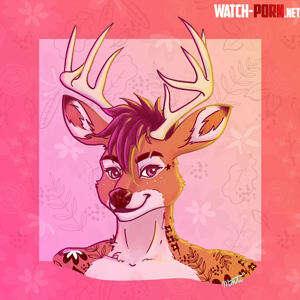 Just a soft boi Deer Art by me  mintithecheetah by MintiTheCheetah