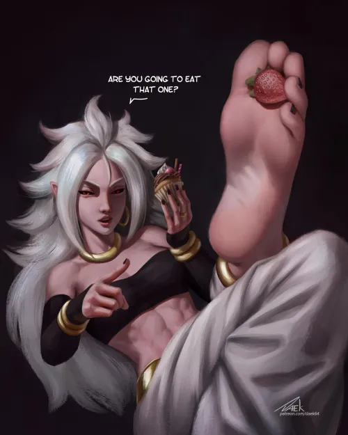 Thumbnail Android 21 Daek64 Dragon Ball FighterZ - Rule34Feet Artistry by Daek64