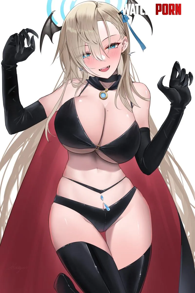 Vampire Asuna Blue Archive by A_MASSIVE_PERVERT