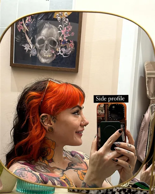 Thumbnail Exploring the Dark Side: Side Profile Intrigue by power_midget
