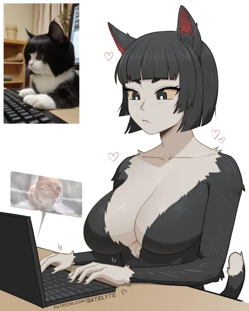 Thumbnail Unveiling the Enigma of Catgirl Satelyte by Nyafite