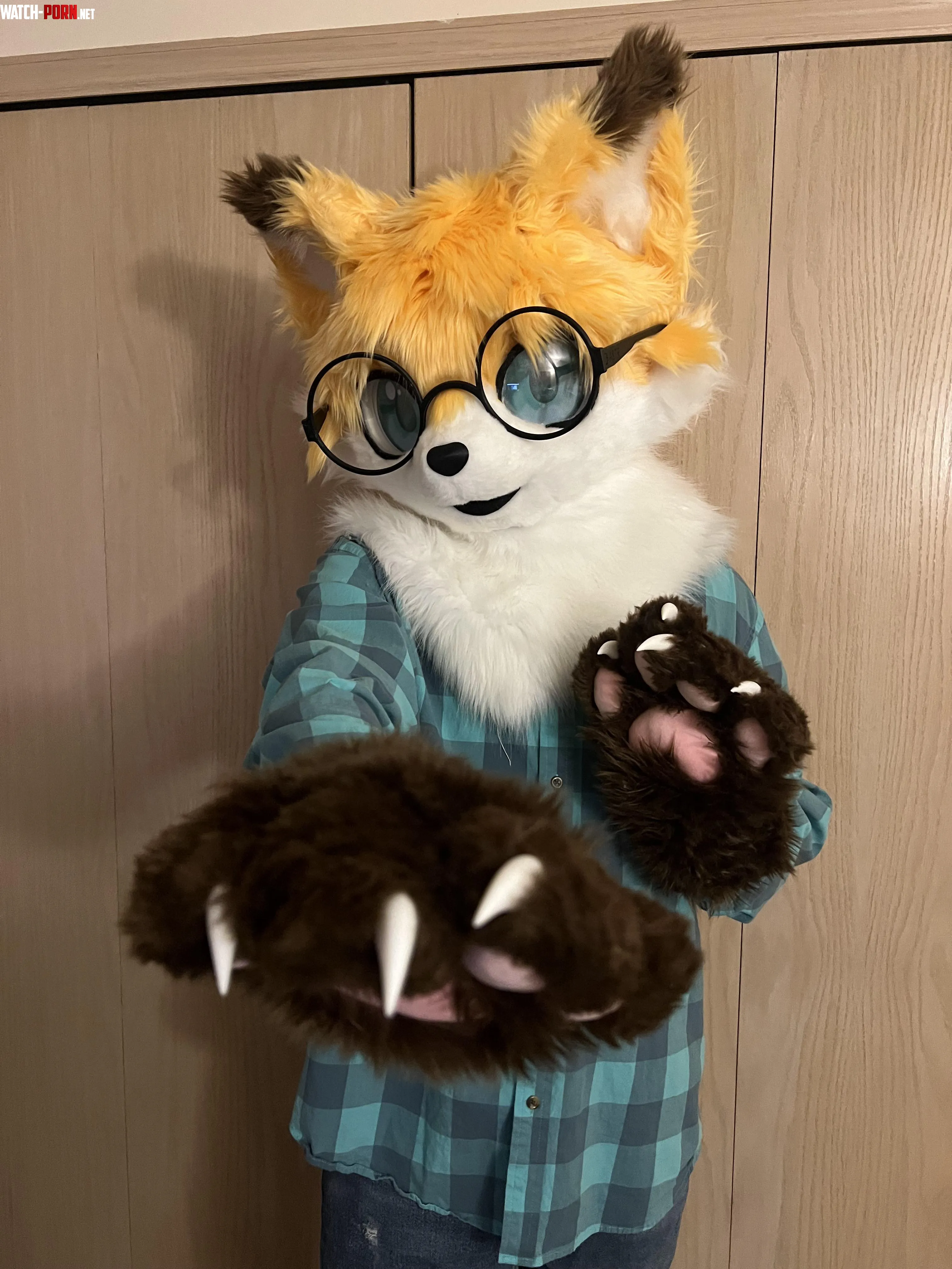 Happy Fursuit Friday Show me dem claws by CatalopeSeats
