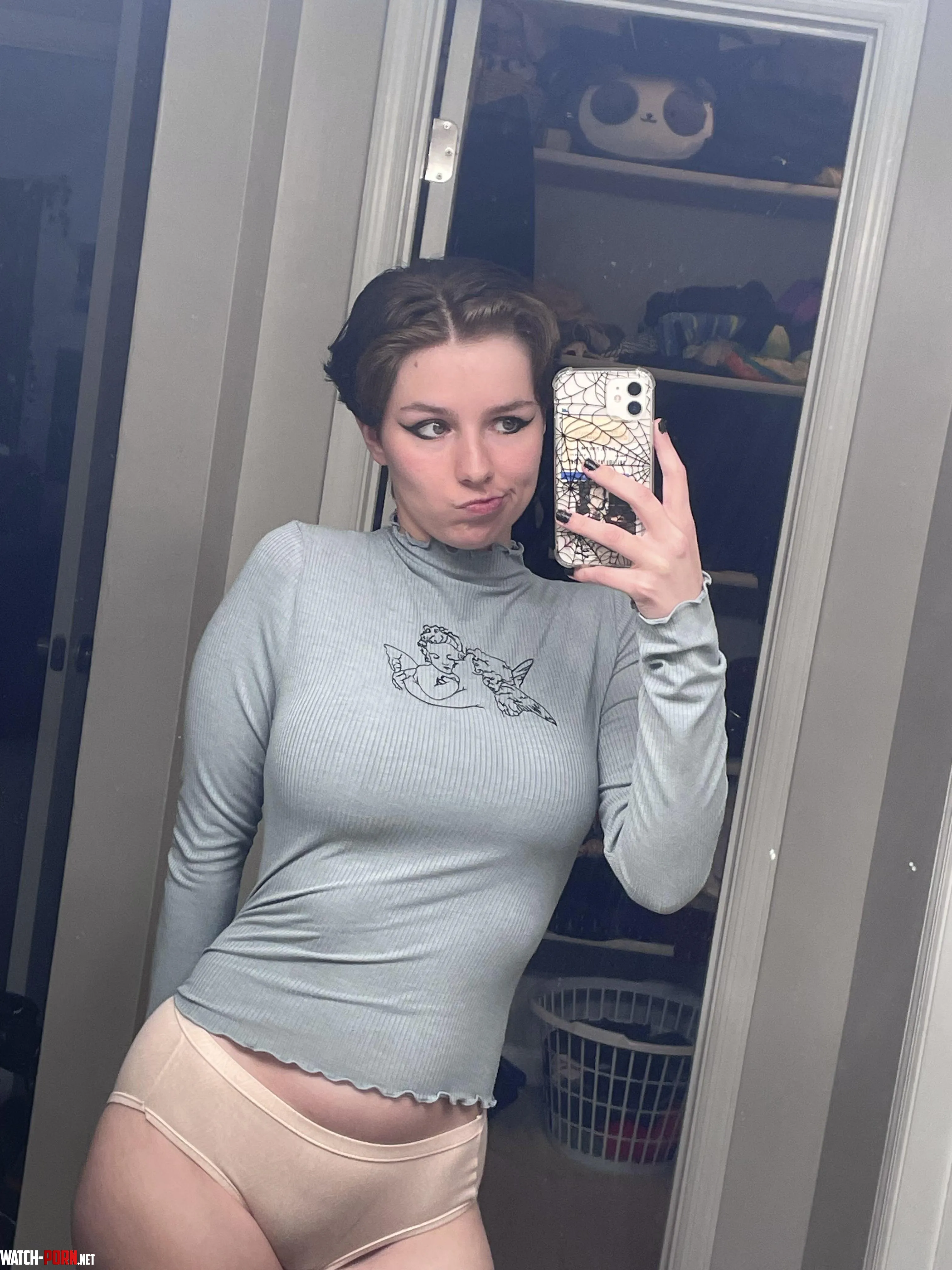 Tight shirts always accentuate my tits by ComfyGrimRose