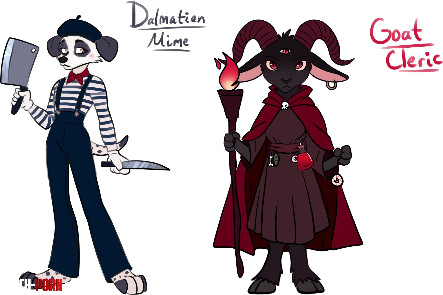 Just A Couple of Spooky Guys Adoptables by Glittering-Amount-68