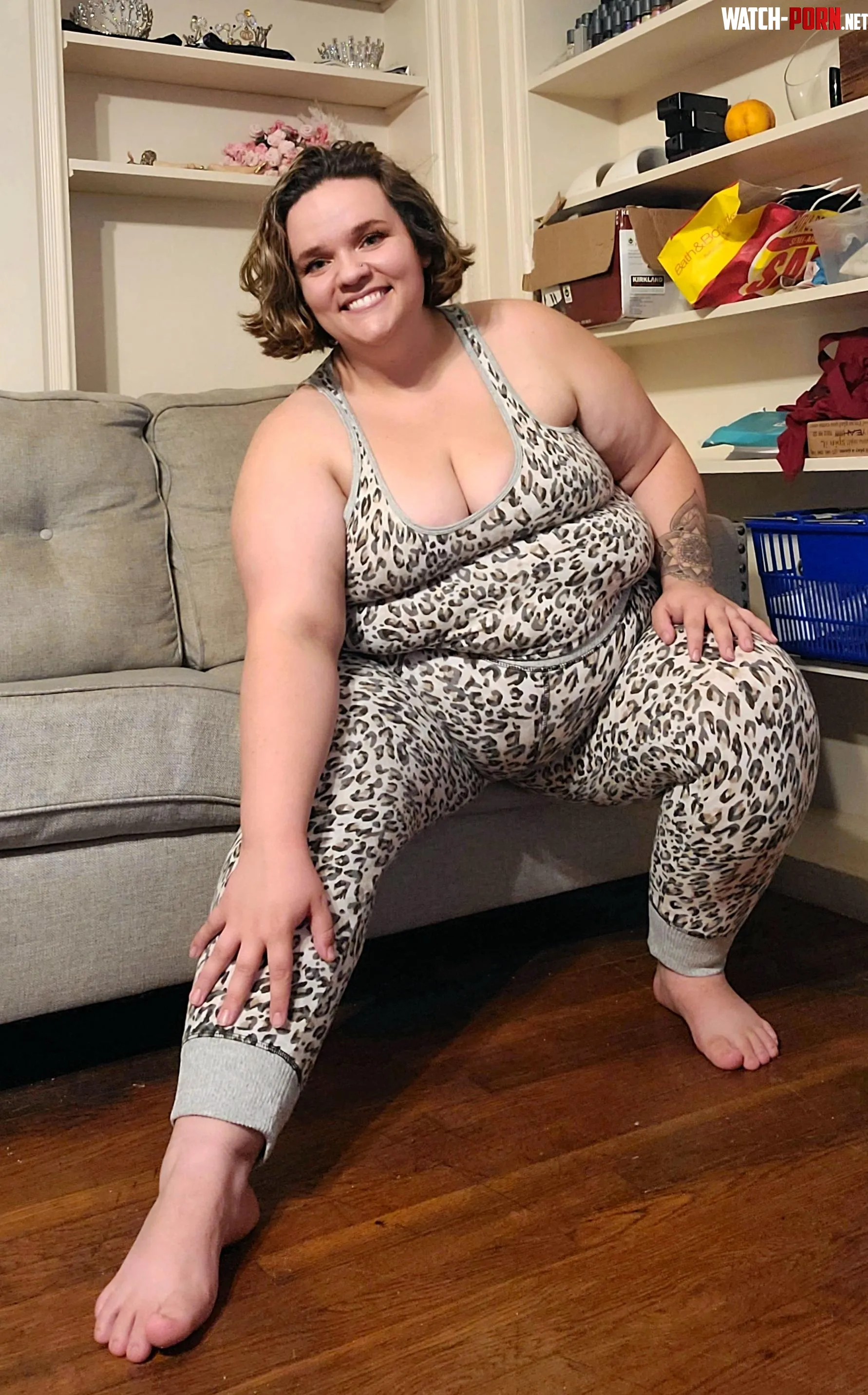 Love this set of pajamas because its soft and animal print by ToasterDee