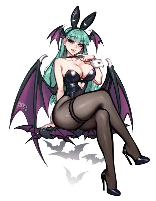 Thumbnail Discovering Morrigan BlushySpicy: MindlessCell22's MonsterGirl Art