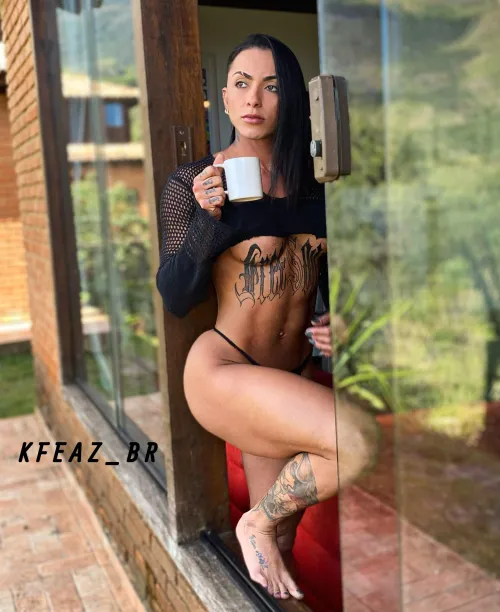 Thumbnail Morning Delight: Coffee and Views with karenfeaz2 by kfeaz_br | InstagramHotties