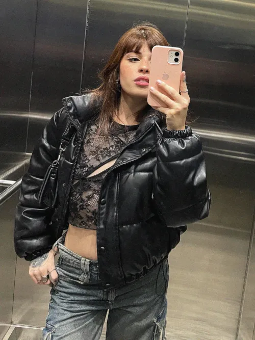 Thumbnail SoftWhisperGlam2's Leather Jacket Obsession