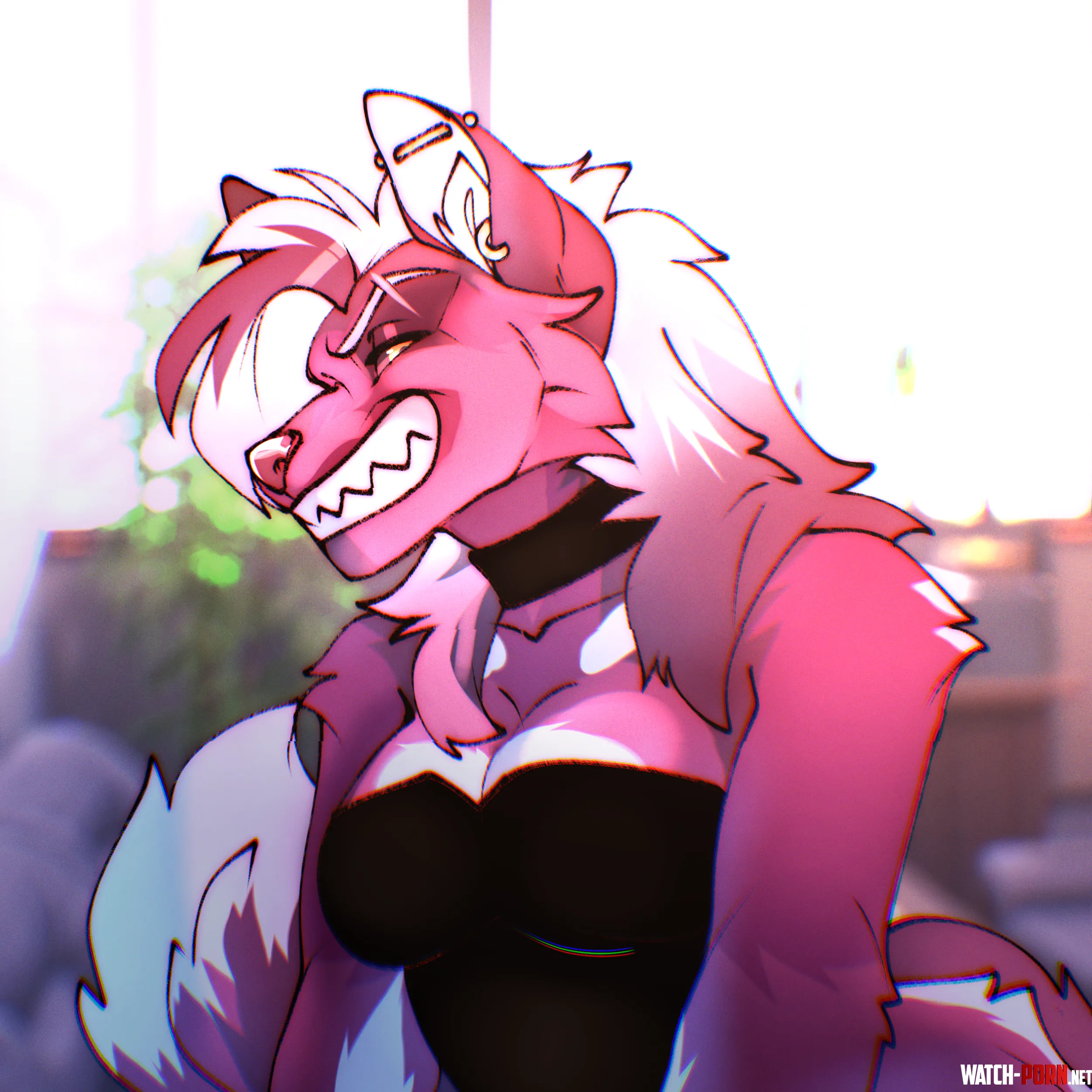 she can eat you in one bite art by me by Jinx_Robin