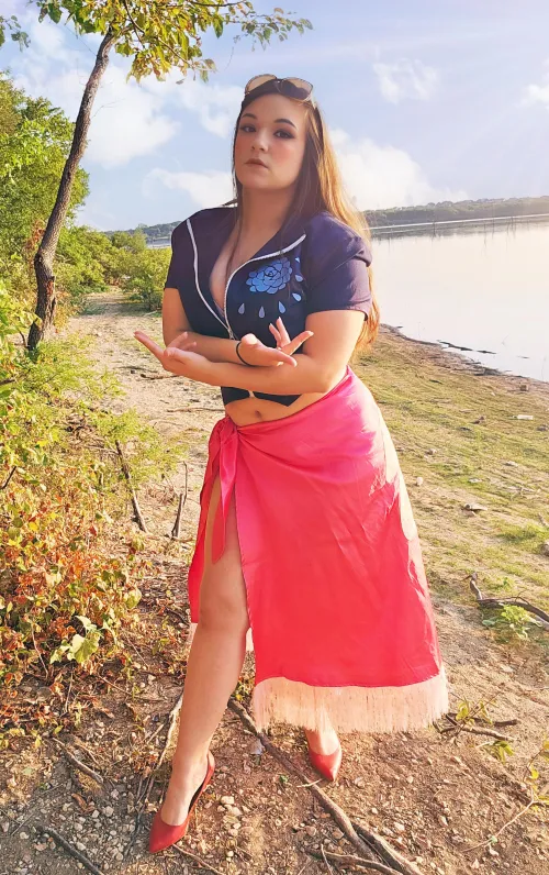 Thumbnail Nico Robin Cosplay Delights: Ladysavage by Admirable_Answer_423
