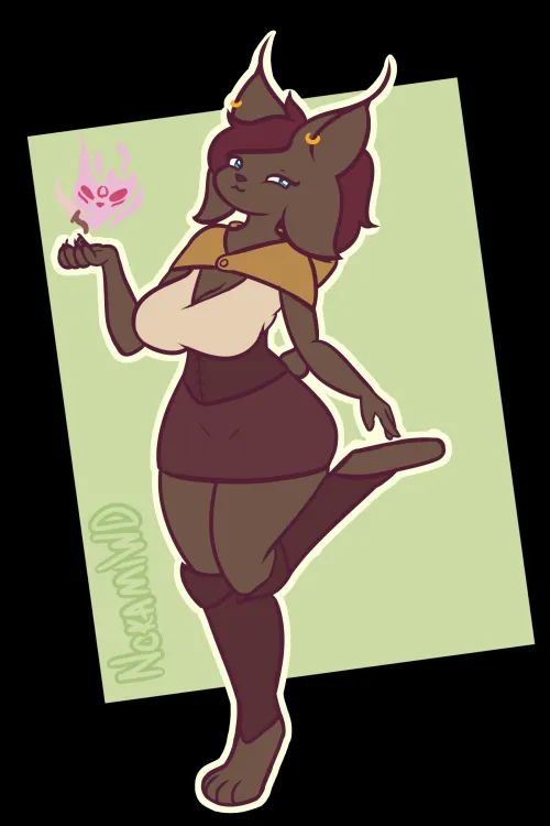 Thumbnail Meet NokamiWD: TTRPG Character Creation | Nokami_wolfdog