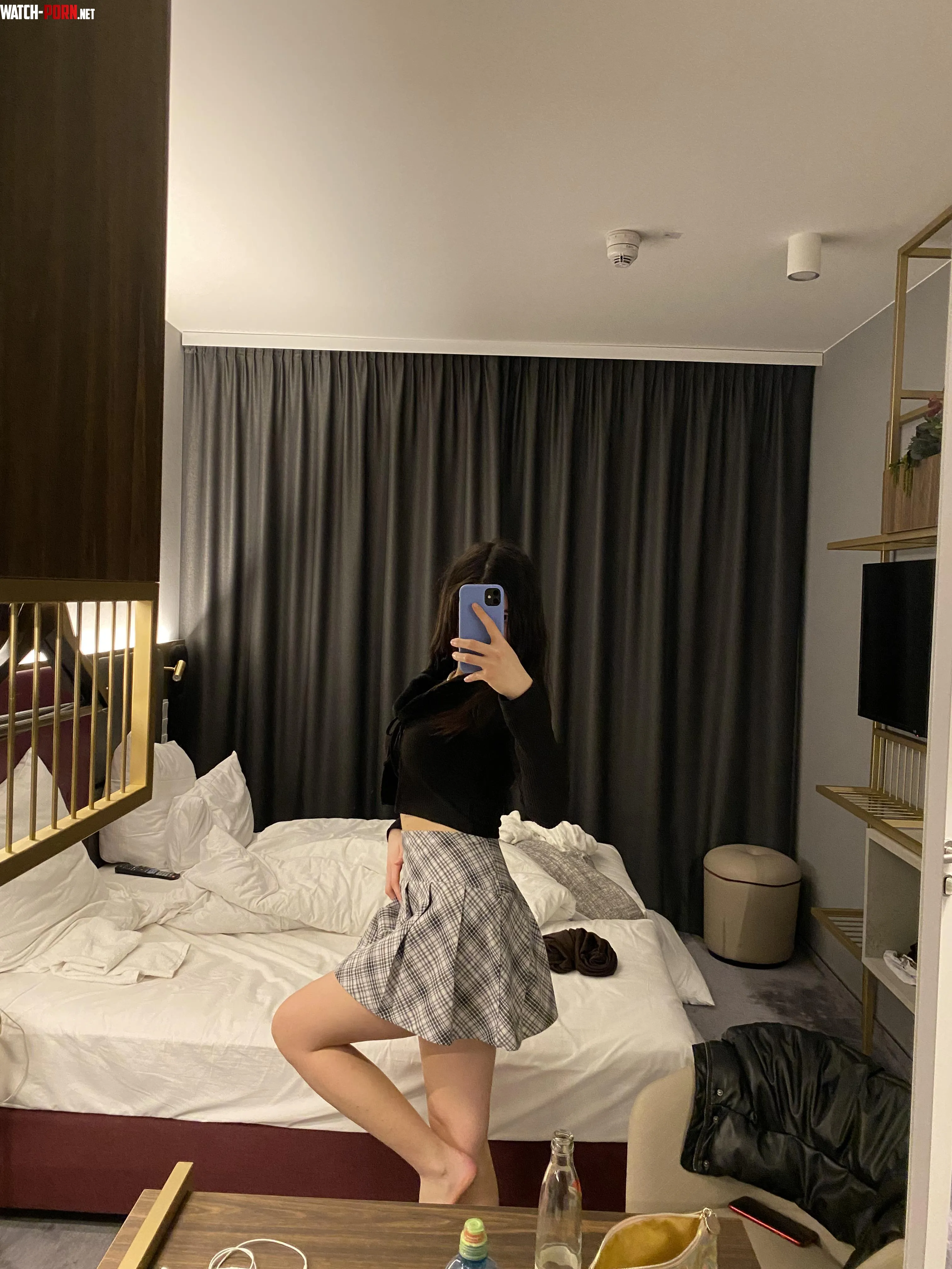 Just me and my cute little skirt  by chloefayee