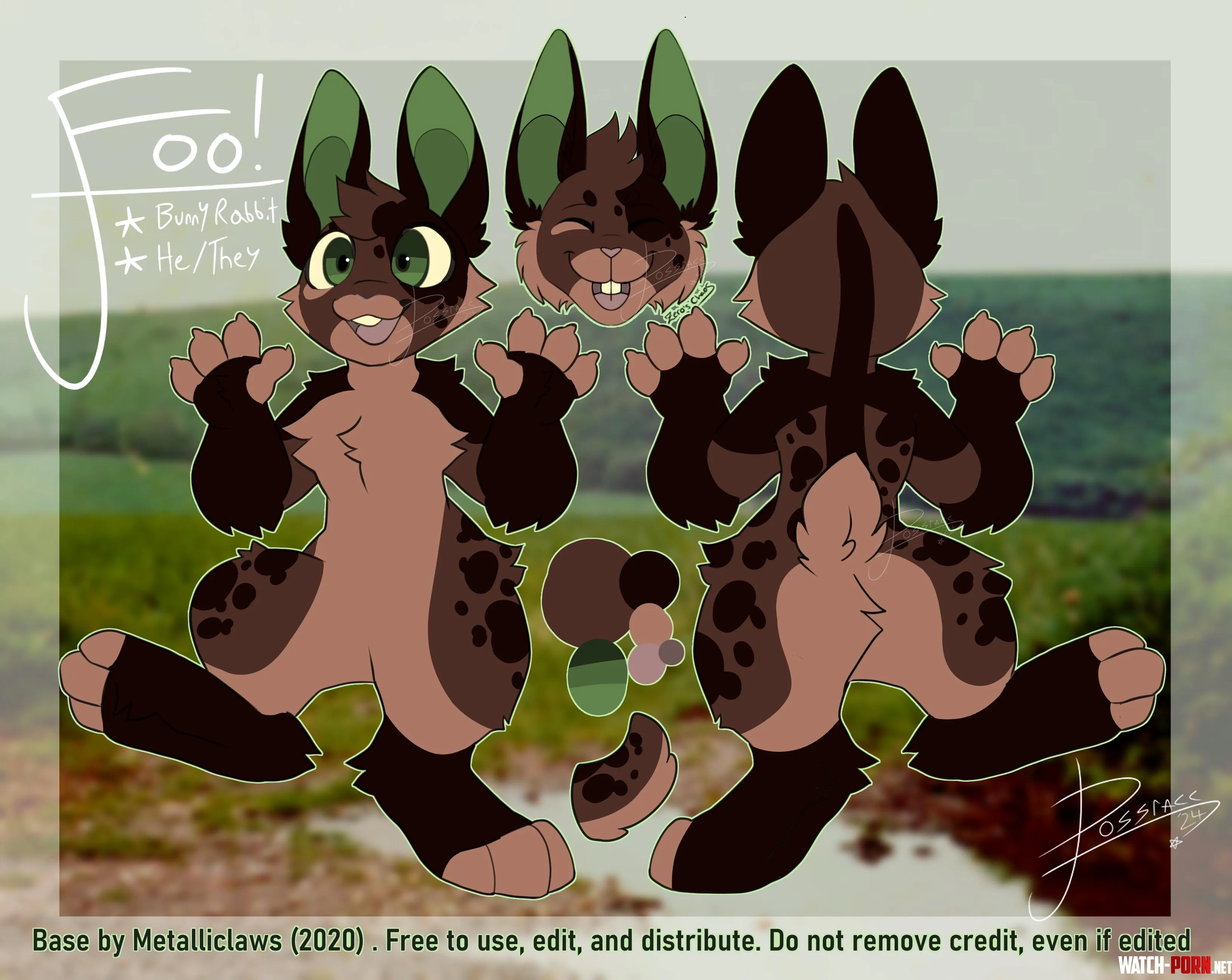 meet foo the bunny rabbit 3 by HAPPIKILL