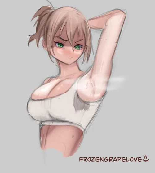 Thumbnail Curious About Anime Armpits? OC FrozenGrapeLove Breaks It Down