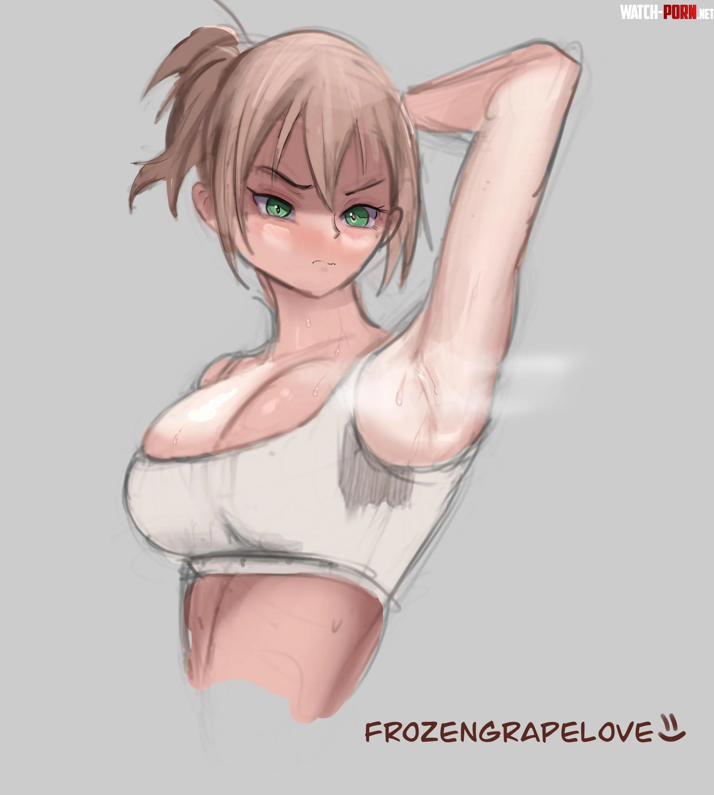 What are you looking at OC FrozenGrapeLove by frozen_grape_love