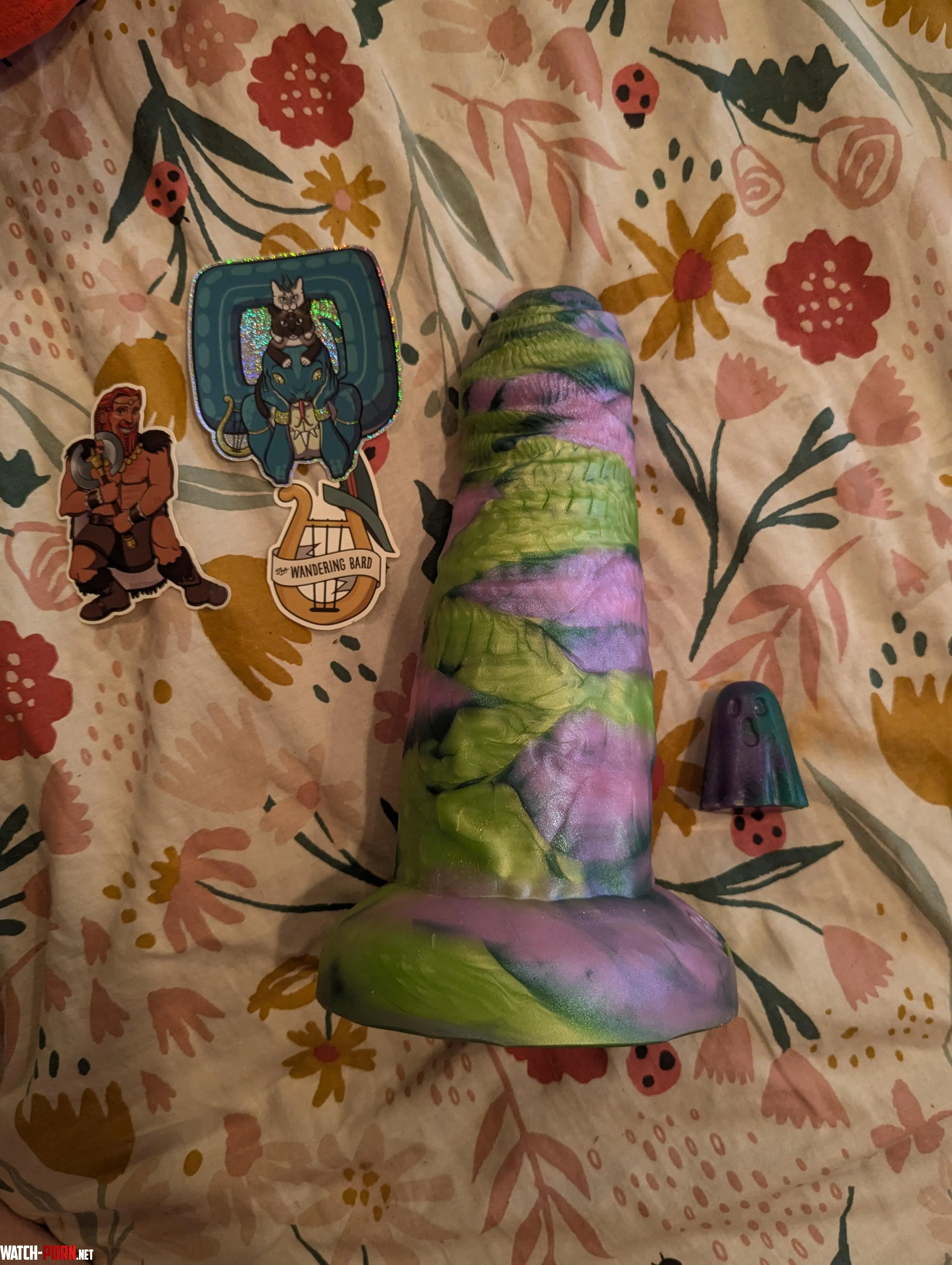 My little package from Wandering Bard I cant wait to try out the XL dwarven barbarian  by Sleepylilfawn