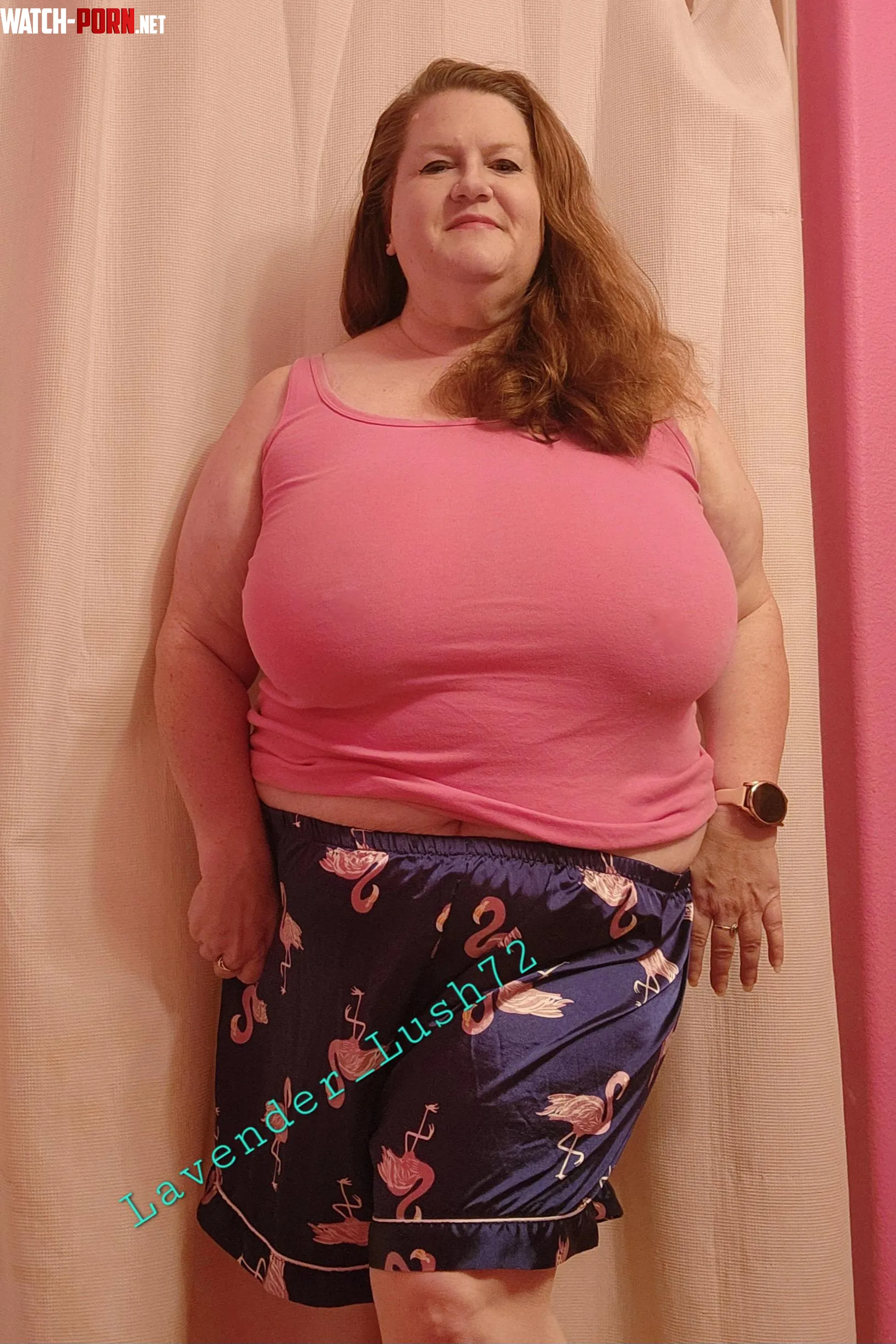 BBW GILF pajama time  F52 by Lavender_Lush72