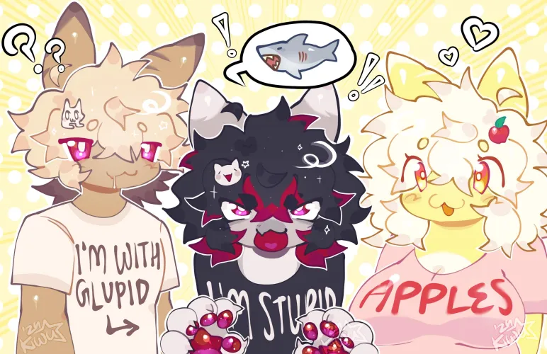 Thumbnail Furry Fantasies: OC Creation by kiwushii - A Must-See Drawing!